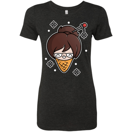 T-Shirts Vintage Black / Small Mei Cone Women's Triblend T-Shirt
