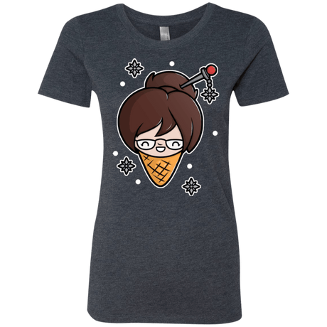 T-Shirts Vintage Navy / Small Mei Cone Women's Triblend T-Shirt