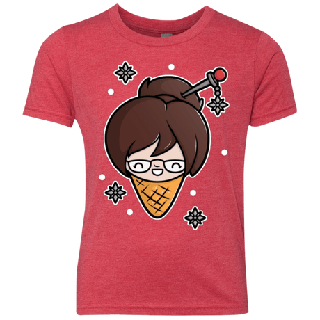 T-Shirts Vintage Red / YXS Mei Cone Youth Triblend T-Shirt