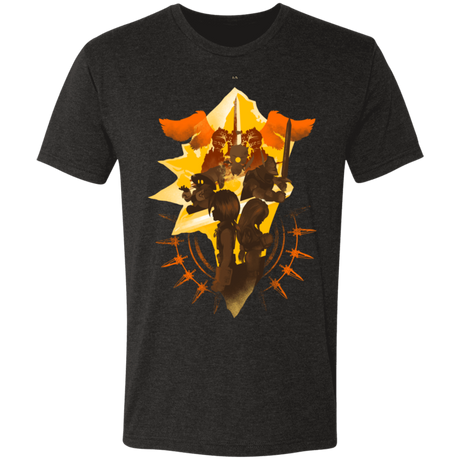 T-Shirts Vintage Black / S Melodies of IX Men's Triblend T-Shirt