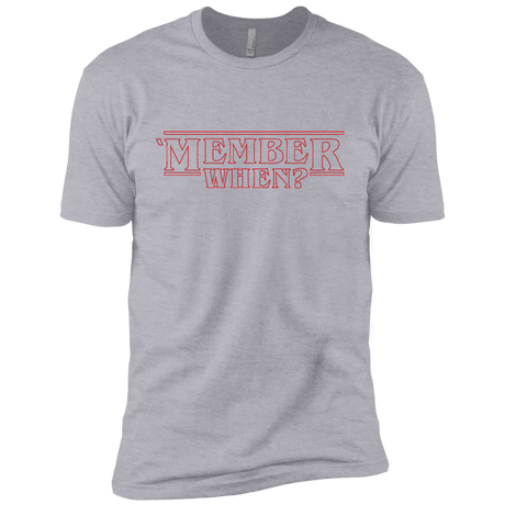 T-Shirts Heather Grey / YXS Member When Boys Premium T-Shirt
