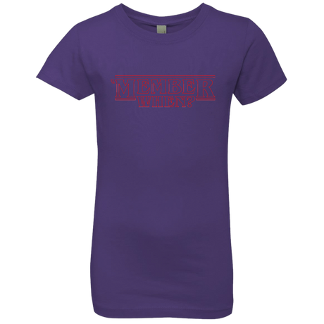 T-Shirts Purple Rush / YXS Member When Girls Premium T-Shirt