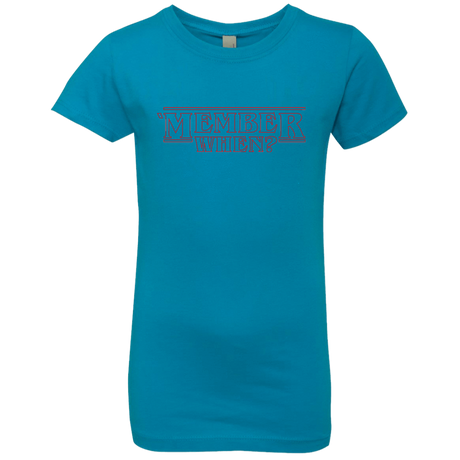 T-Shirts Turquoise / YXS Member When Girls Premium T-Shirt