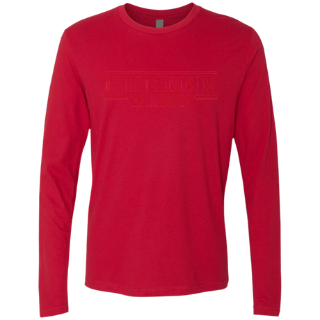 T-Shirts Red / Small Member When Men's Premium Long Sleeve