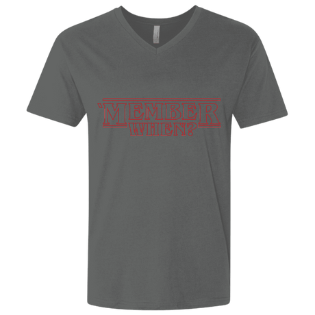 T-Shirts Heavy Metal / X-Small Member When Men's Premium V-Neck