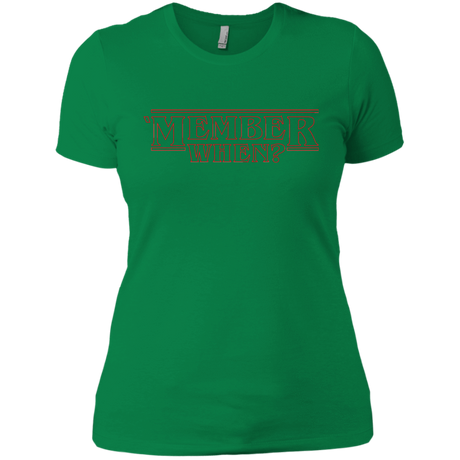 T-Shirts Kelly Green / X-Small Member When Women's Premium T-Shirt
