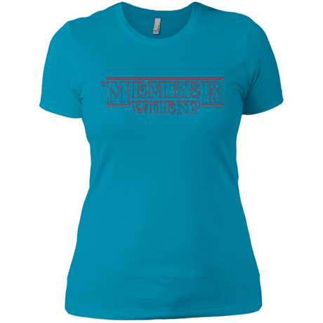 T-Shirts Turquoise / X-Small Member When Women's Premium T-Shirt