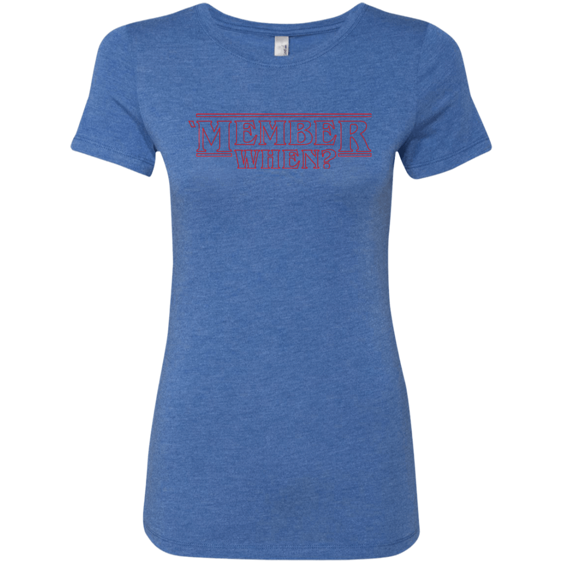 T-Shirts Vintage Royal / Small Member When Women's Triblend T-Shirt