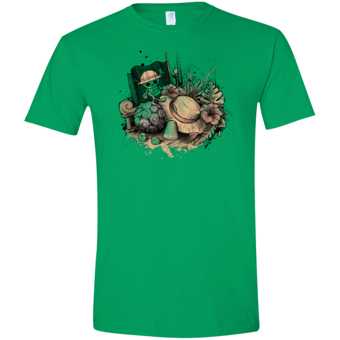 T-Shirts Irish Green / S Memories of the Pirate Men's Semi-Fitted Softstyle