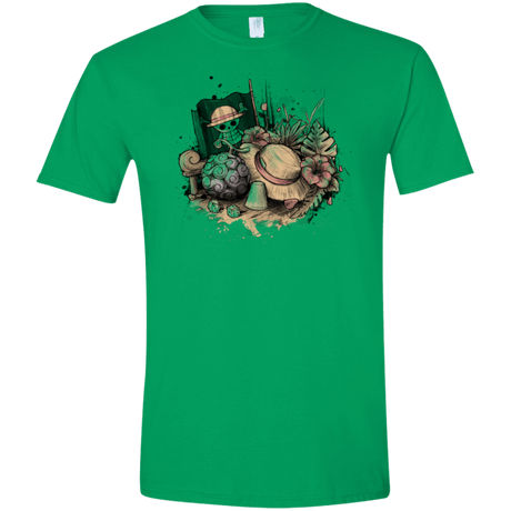 T-Shirts Irish Green / S Memories of the Pirate Men's Semi-Fitted Softstyle