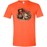 T-Shirts Orange / S Memories of the Pirate Men's Semi-Fitted Softstyle