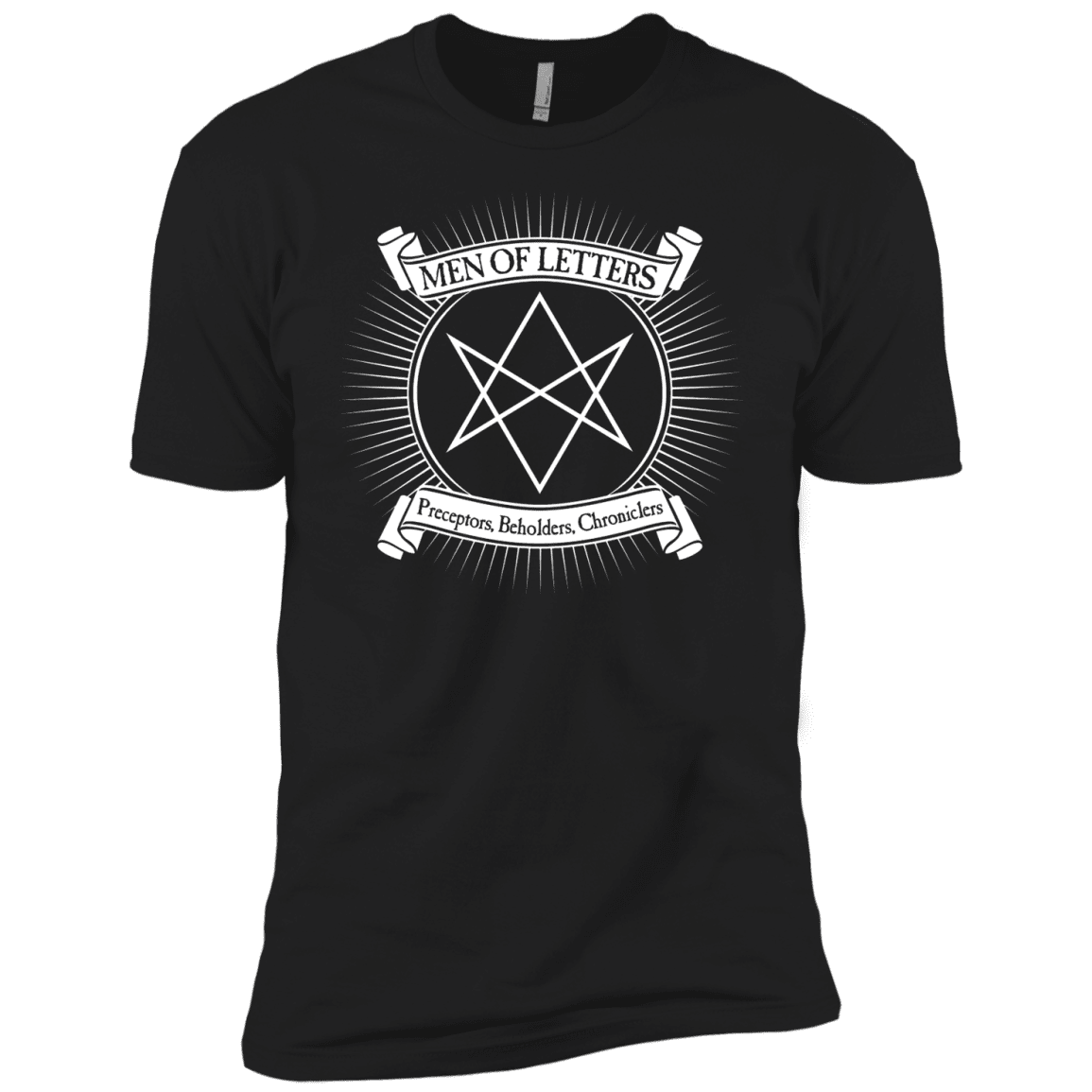 T-Shirts Black / YXS Men of Letters Boys Premium T-Shirt