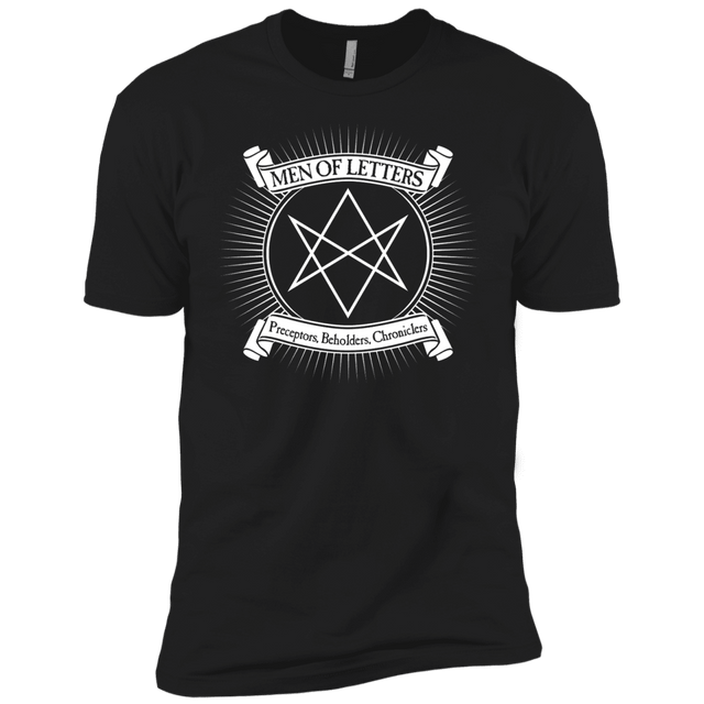 T-Shirts Black / YXS Men of Letters Boys Premium T-Shirt