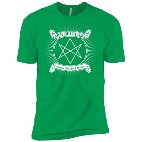 T-Shirts Kelly Green / YXS Men of Letters Boys Premium T-Shirt