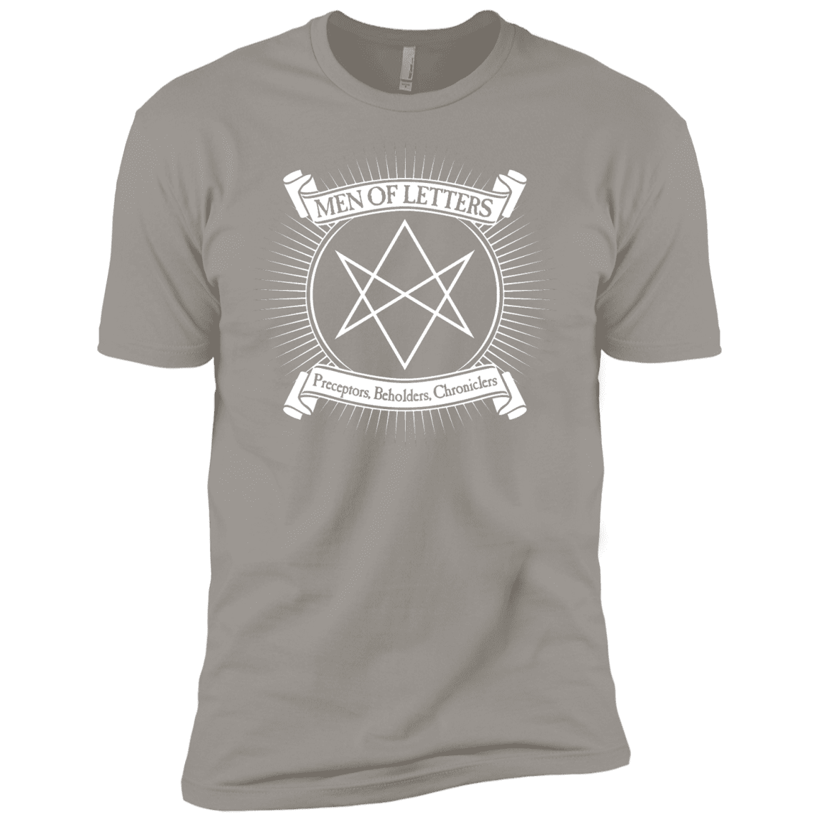 T-Shirts Light Grey / YXS Men of Letters Boys Premium T-Shirt