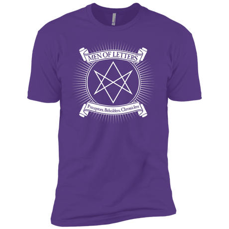 T-Shirts Purple Rush / YXS Men of Letters Boys Premium T-Shirt