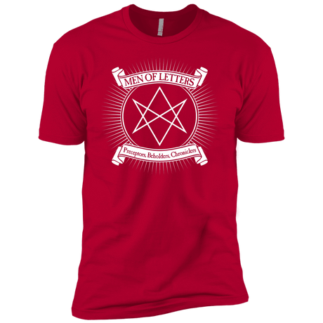 T-Shirts Red / YXS Men of Letters Boys Premium T-Shirt