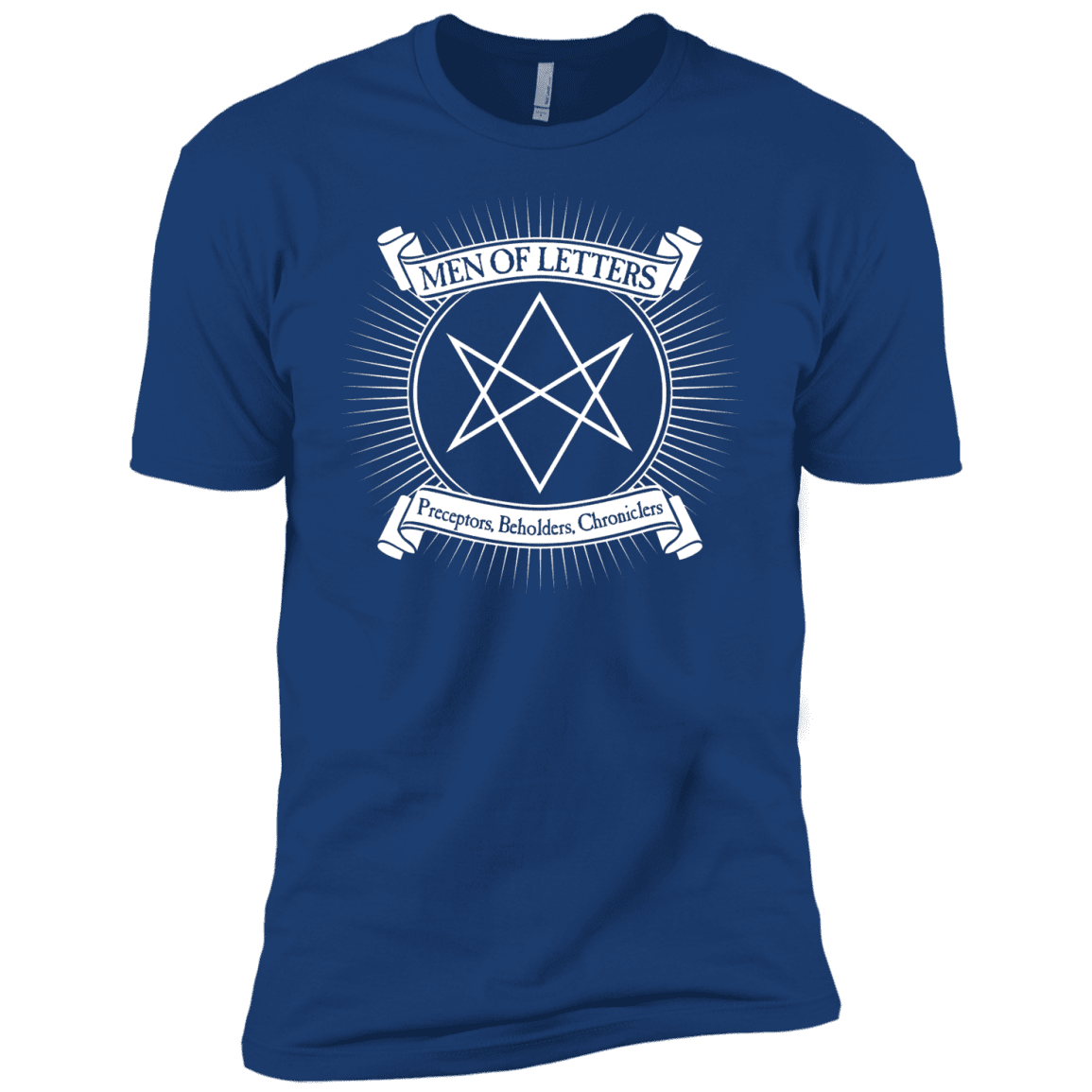 T-Shirts Royal / YXS Men of Letters Boys Premium T-Shirt