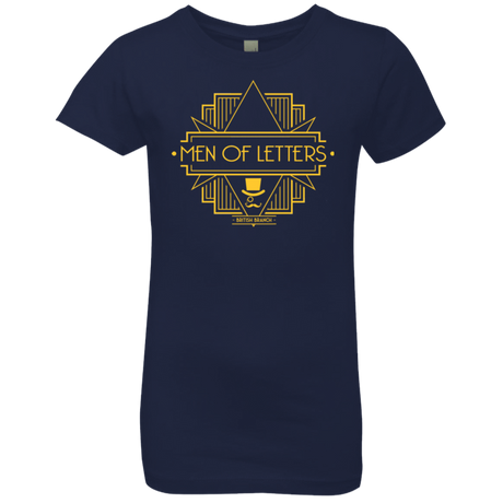 T-Shirts Midnight Navy / YXS Men Of Letters British Branch Girls Premium T-Shirt