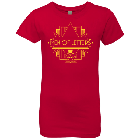 T-Shirts Red / YXS Men Of Letters British Branch Girls Premium T-Shirt