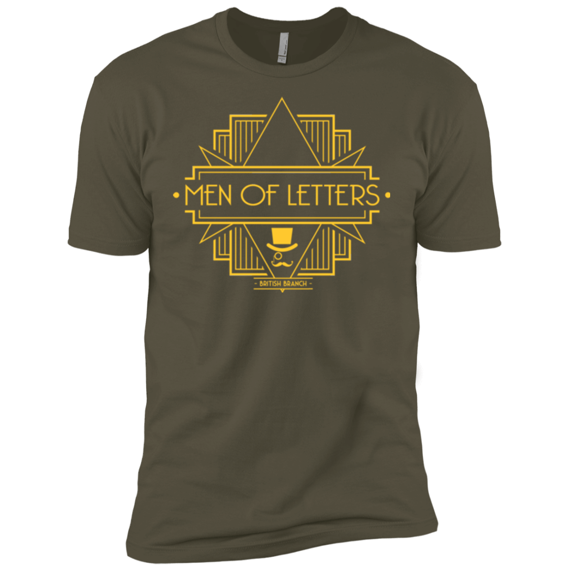 T-Shirts Military Green / X-Small Men Of Letters British Branch Men's Premium T-Shirt