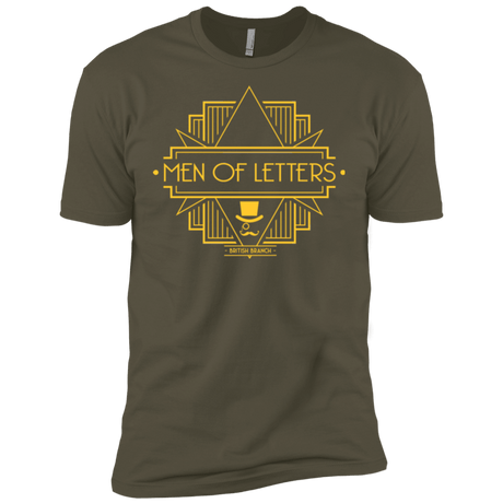 T-Shirts Military Green / X-Small Men Of Letters British Branch Men's Premium T-Shirt