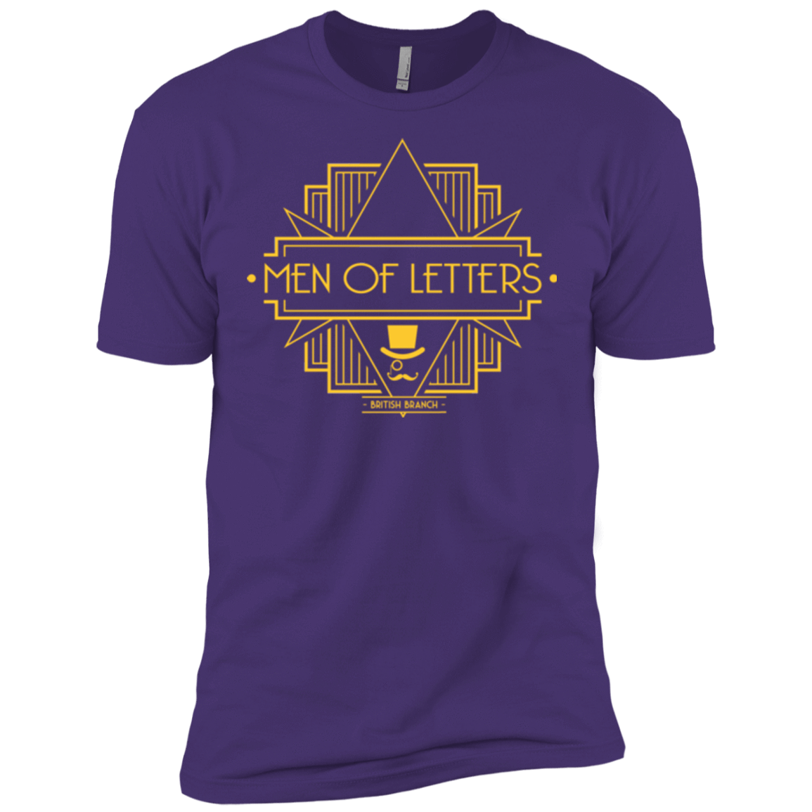 T-Shirts Purple / X-Small Men Of Letters British Branch Men's Premium T-Shirt