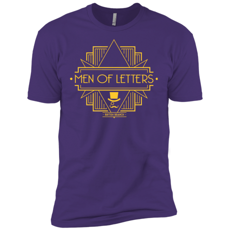 T-Shirts Purple / X-Small Men Of Letters British Branch Men's Premium T-Shirt