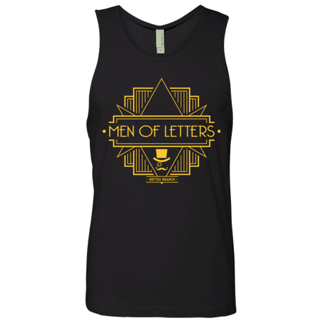 T-Shirts Black / Small Men Of Letters British Branch Men's Premium Tank Top