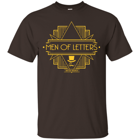 T-Shirts Dark Chocolate / Small Men Of Letters British Branch T-Shirt