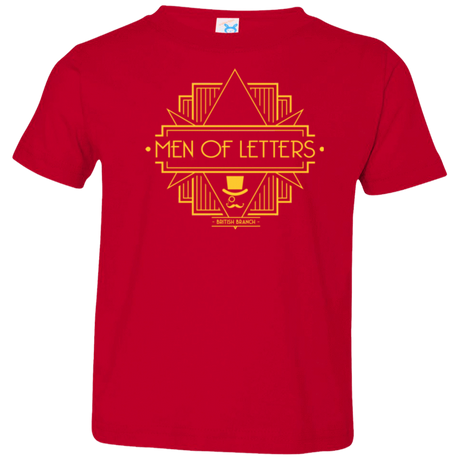 T-Shirts Red / 2T Men Of Letters British Branch Toddler Premium T-Shirt