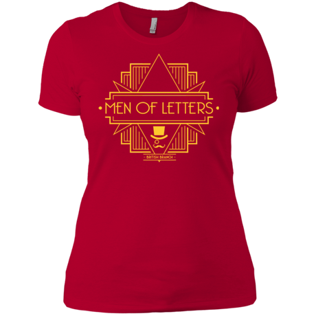 T-Shirts Red / X-Small Men Of Letters British Branch Women's Premium T-Shirt