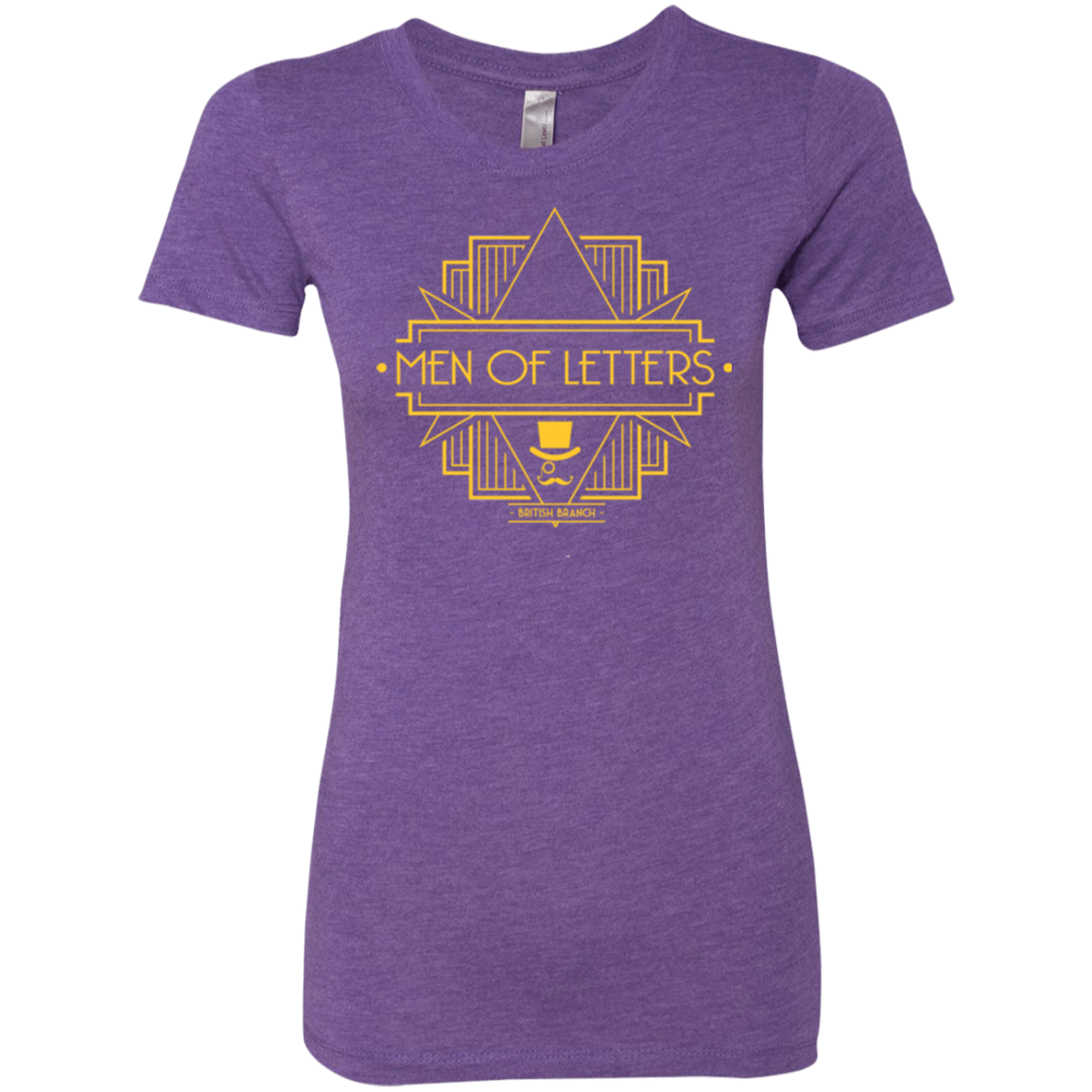 Men Of Letters British Branch Women's Triblend T-Shirt