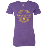 Men Of Letters British Branch Women's Triblend T-Shirt