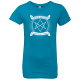 T-Shirts Turquoise / YXS Men of Letters Girls Premium T-Shirt