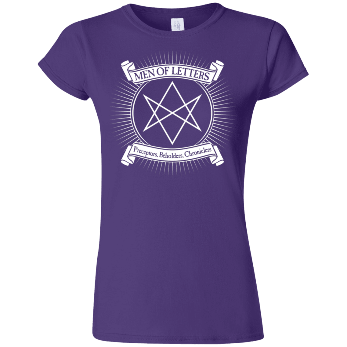 T-Shirts Purple / S Men of Letters Junior Slimmer-Fit T-Shirt