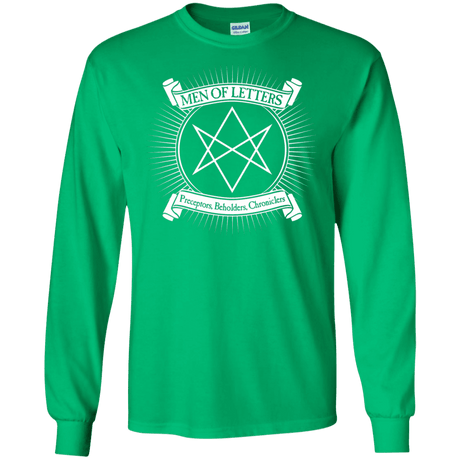 T-Shirts Irish Green / S Men of Letters Men's Long Sleeve T-Shirt