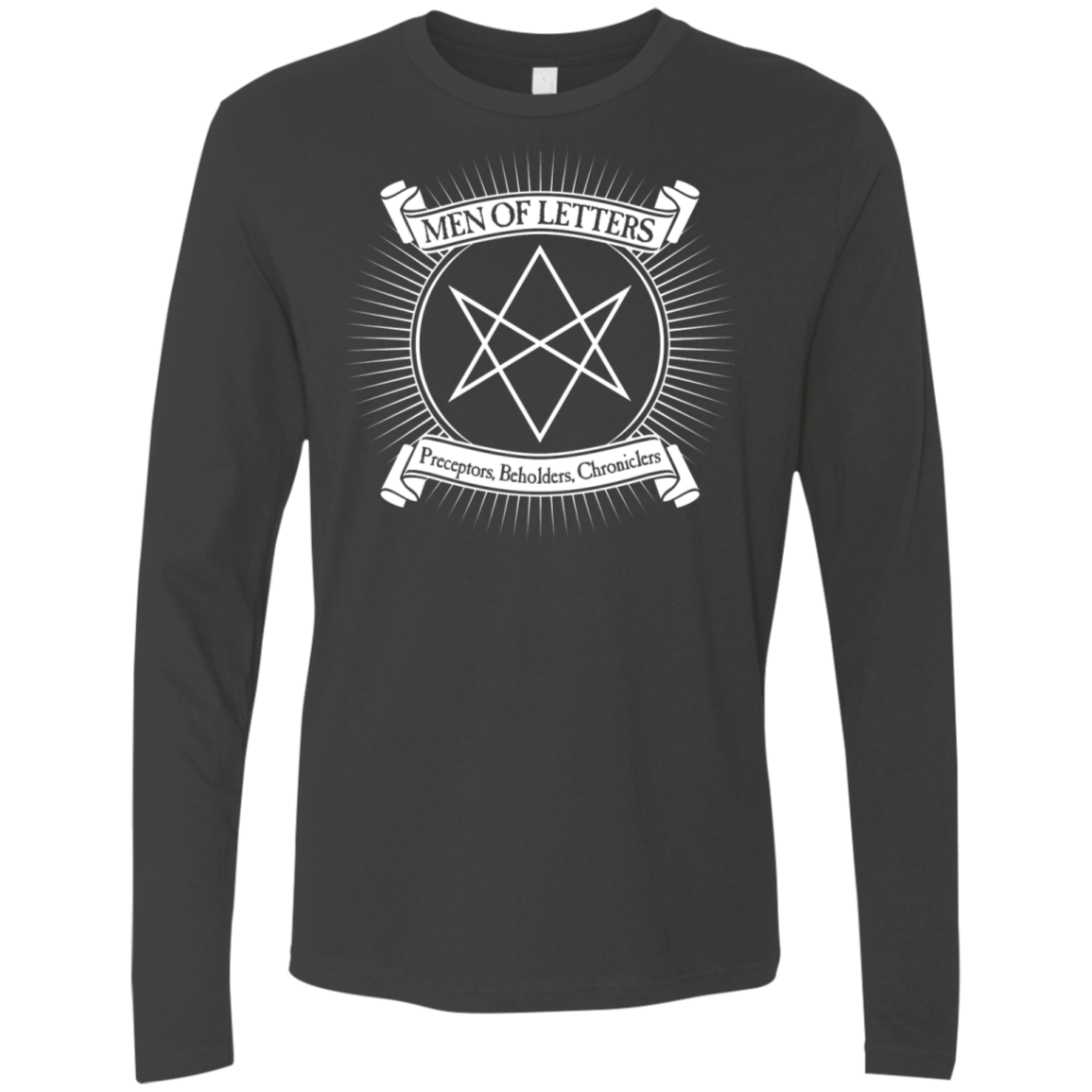 T-Shirts Heavy Metal / S Men of Letters Men's Premium Long Sleeve