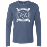 T-Shirts Indigo / S Men of Letters Men's Premium Long Sleeve