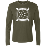 T-Shirts Military Green / S Men of Letters Men's Premium Long Sleeve