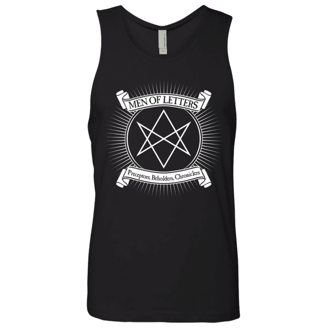 T-Shirts Black / S Men of Letters Men's Premium Tank Top