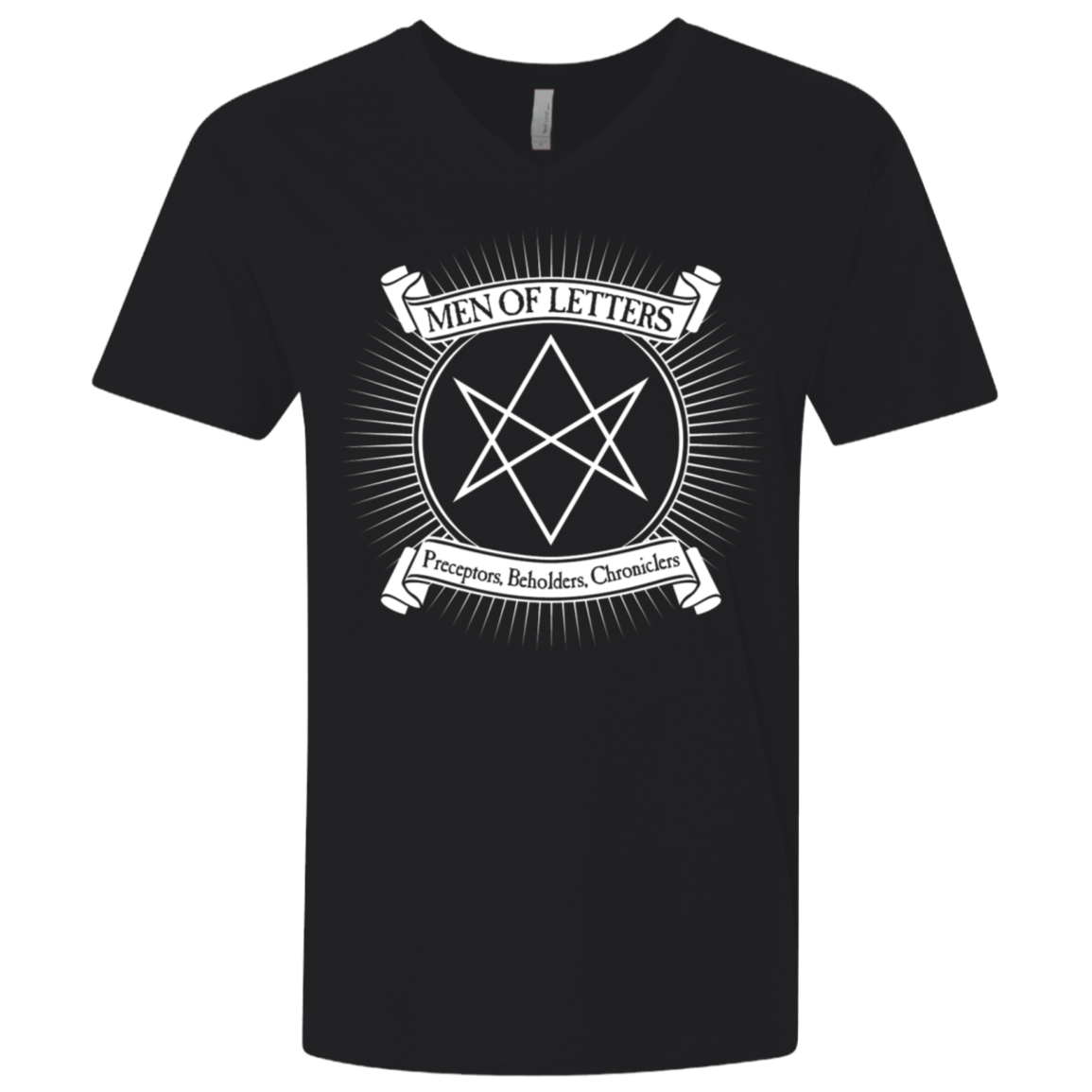 T-Shirts Black / X-Small Men of Letters Men's Premium V-Neck