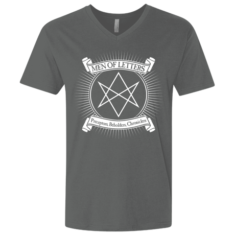 T-Shirts Heavy Metal / X-Small Men of Letters Men's Premium V-Neck