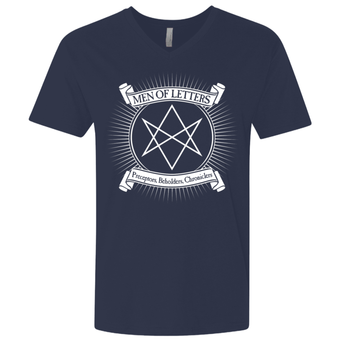T-Shirts Midnight Navy / X-Small Men of Letters Men's Premium V-Neck