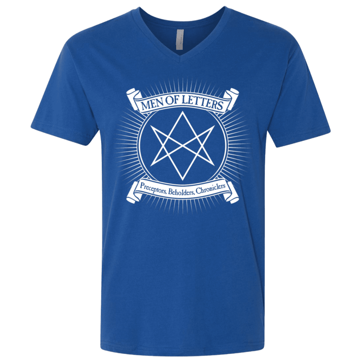T-Shirts Royal / X-Small Men of Letters Men's Premium V-Neck