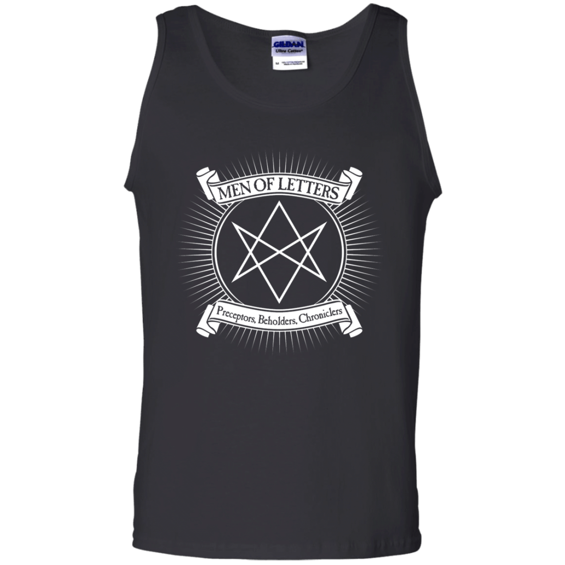 T-Shirts Black / S Men of Letters Men's Tank Top