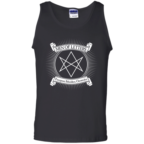 T-Shirts Black / S Men of Letters Men's Tank Top
