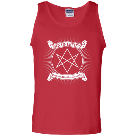 T-Shirts Red / S Men of Letters Men's Tank Top