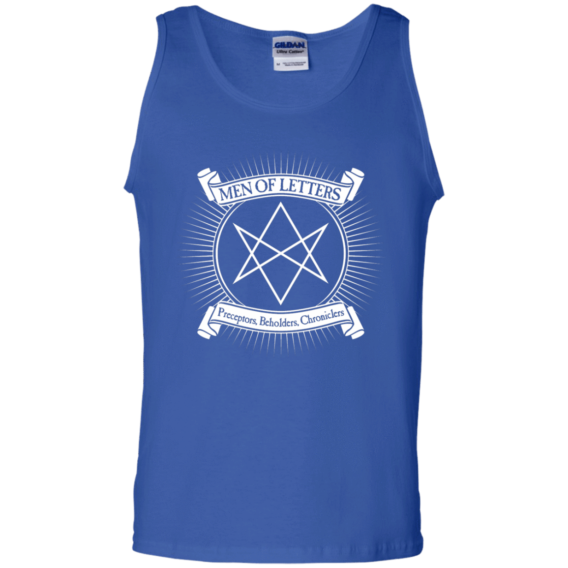 T-Shirts Royal / S Men of Letters Men's Tank Top