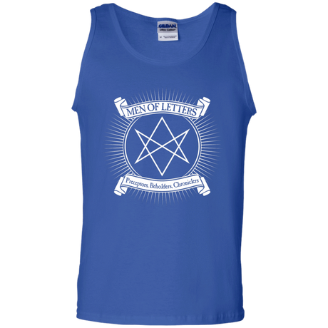 T-Shirts Royal / S Men of Letters Men's Tank Top
